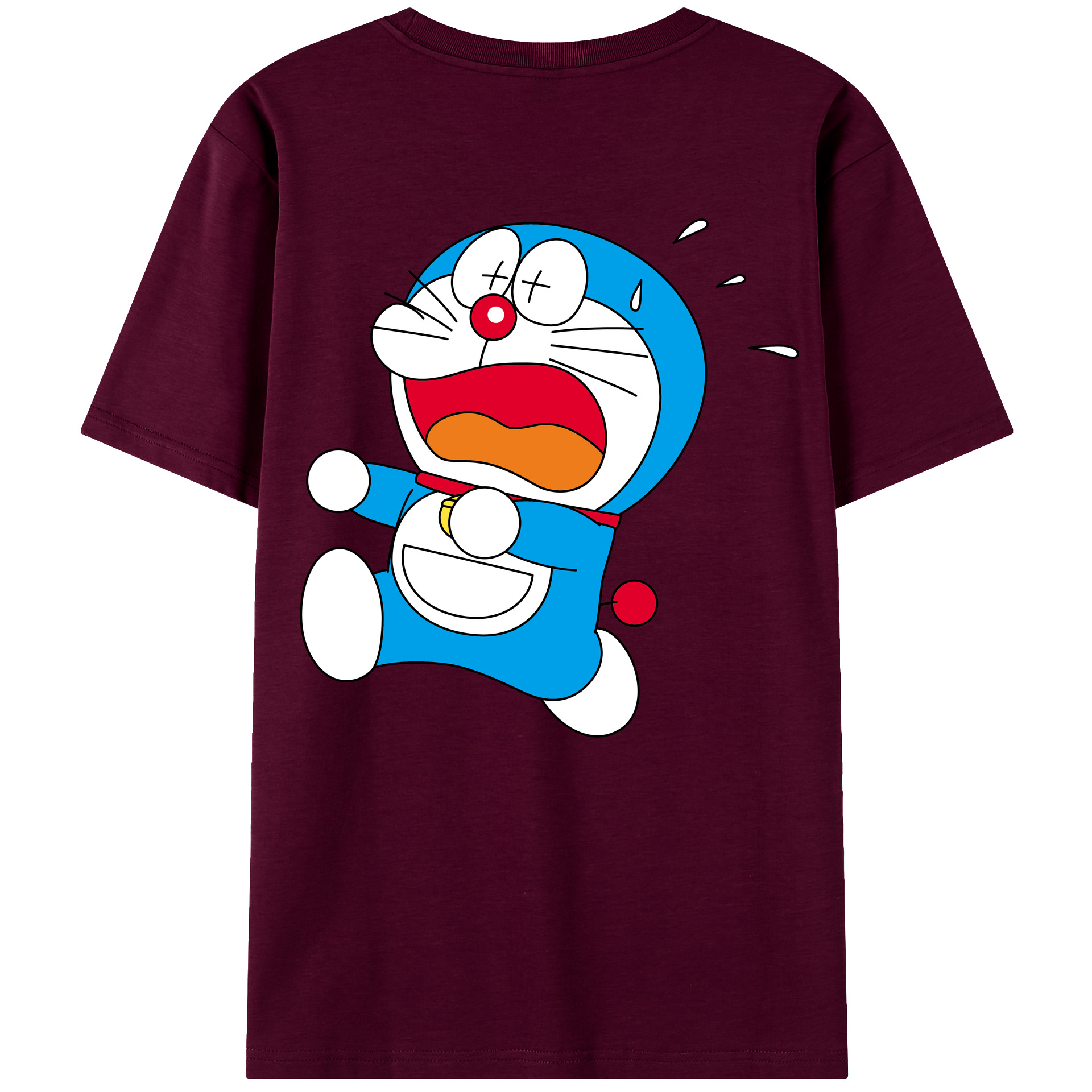 （画像用） ドラえもん Doraemon レディース半袖Tシャツ(バックプリント)